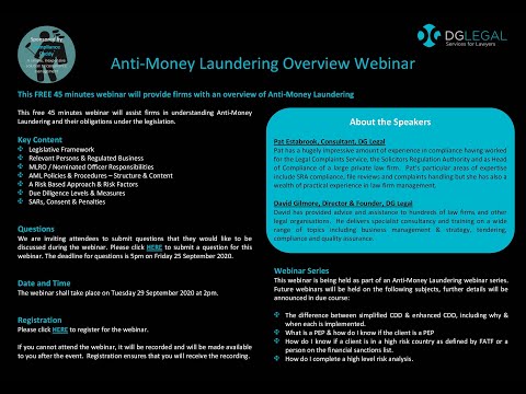 Navigating UK Anti Money Laundering Regulations in Legal Practice