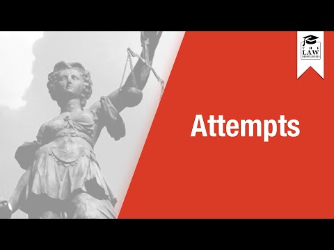 Attempted Crimes in UK Law and Their Legal Consequences