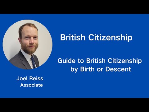Applying for UK Citizenship Through Descent: Legal Pathways