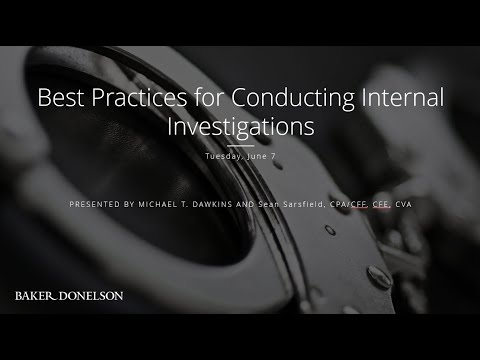 Conducting Effective Internal Investigations in the UK Legal Sector