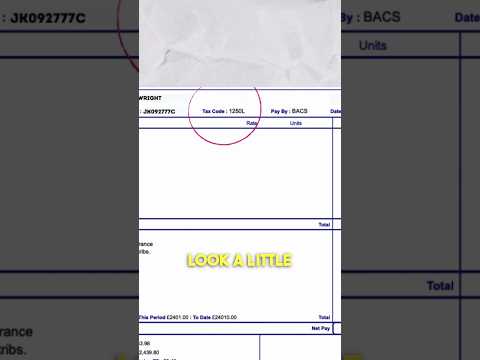 Navigating the 1239L Tax Code in UK Legal Practice