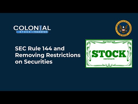 Navigating SEC Rule 144 Compliance in UK Securities Law