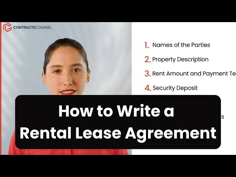 Drafting a Residential Lease Agreement in the UK