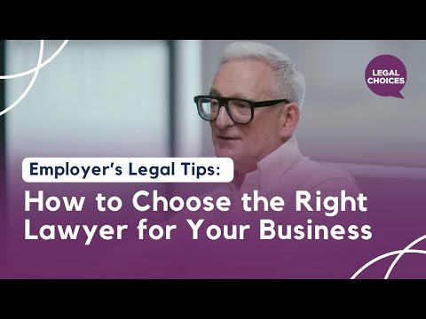 Choosing the Right Small Business Lawyer in the UK