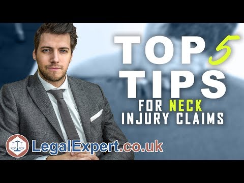 Neck Injury Compensation Claims in UK Legal Practice
