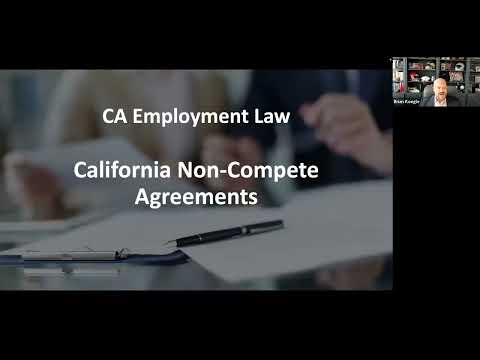 Non-Compete Agreements in California: Legal Considerations