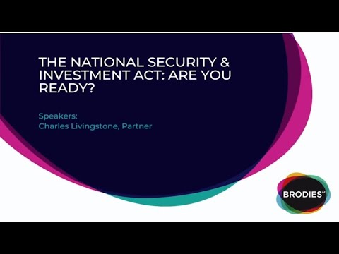 Navigating the National Security and Investment Act in the UK