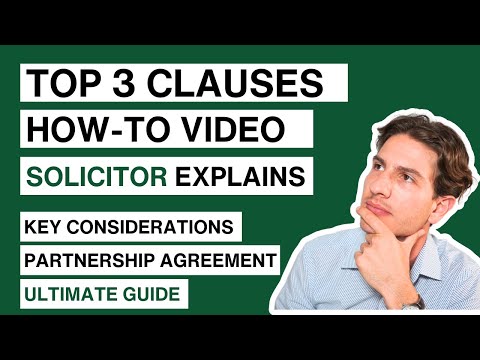 Crafting a Business Partnership Agreement in the UK Legal Framework