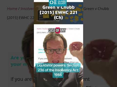 Insights on the S178 Insolvency Act in UK Law Practice