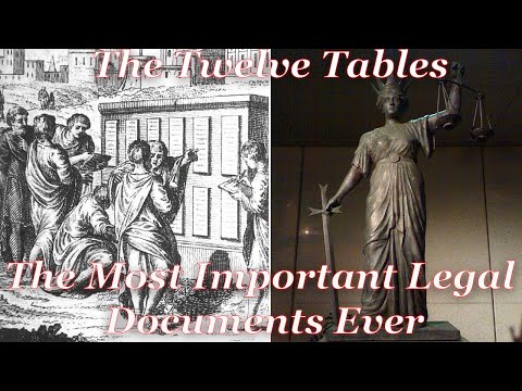 Historical Significance of the Twelve Tables in UK Law